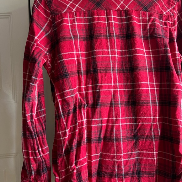 Red and Black Flannel Long Sleeve - Picture 6 of 7